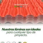 TECHO UPVC ROJO